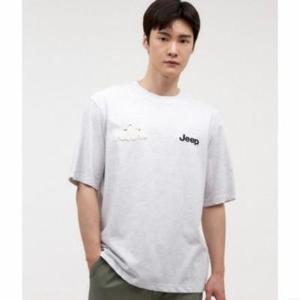 Jeep 지프 남여공용 곰세마리 지프 반팔티_JO2TSU108SG