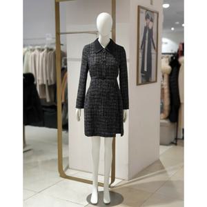 [에꼴드파리] 배색 탈착 카라 원피스  M09RB3YWOAM09G