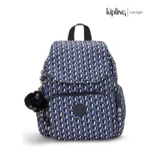 [키플링]키플링 9리터 미니백팩 데일리백팩 시티집 미니 3D K 블루 KOCBA06 3DKB