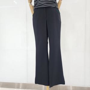 [디즈니골프]여성 일자핏 트임 팬츠 (DO2LPA031-BK)