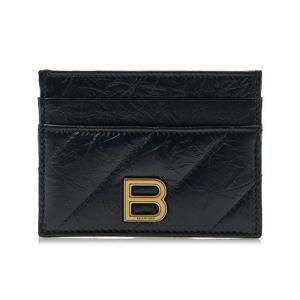 [발렌시아가] 여성 크러쉬 퀼트 카드지갑 766467 210J1 1000