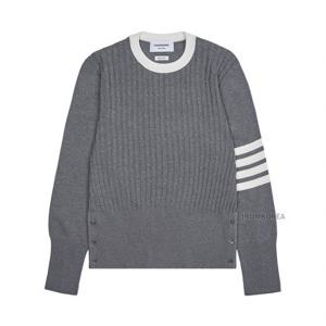 [톰브라운] 남성 4바 스트라이프 케이블 니트 MKA497A Y3014 055