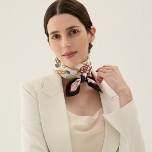 [닥스(스카프)]실크 스카프 FKO012O