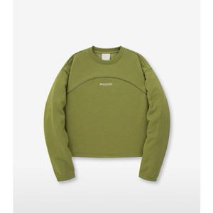 (디스커버리) 24F W 겨울 DWMT91046OLS 여성 세미크롭 기모 맨투맨