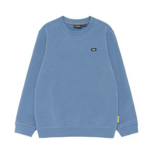 내셔널지오그래픽키즈 K233USW010 스몰로고 맨투맨 HARBOR BLUE