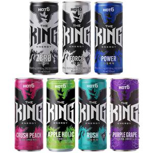 핫식스 더킹 7종 355ml 24캔 포스 제로 러쉬 파워 피치 퍼플 애플홀릭