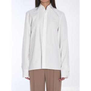 생로랑 셔츠 811439 WHITE
