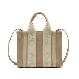 끌로에 CHC23AS397L17 38A 우디 스몰 탑 핸들 토트백