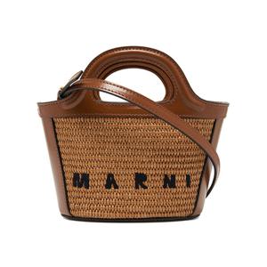 마르니 BMMP0067Q0 P3860 00M50 라피아 마이크로 토트백