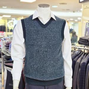 서광모드 세이브존07 울혼방 브이넥베스트 SHTCEWNT7017