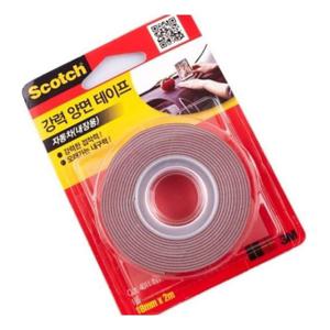 3M자동차 강력 양면테이프(내장용)18MMx2M