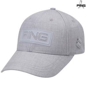 [핑골프][양말증정]남성 사각 로고 볼캡 111D3CP003_GY