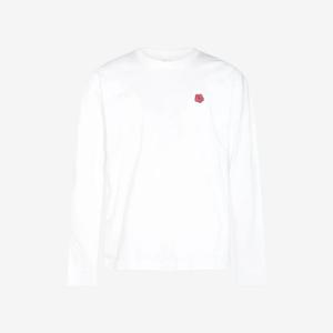 겐조 보크 플라워 긴팔티셔츠 화이트 남성 FE65TS476 4SG 02