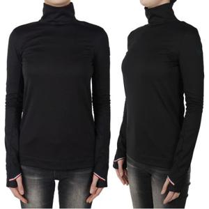 몽클레어 여성 로고 터틀넥 블랙 8G00015 899JO 999