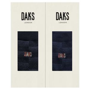 [닥스(양말)]DB25308 신사면중목 그라데이션 2족세트