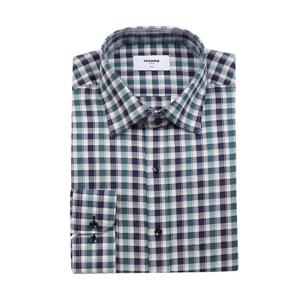 [레노마(셔츠)][레노마셔츠]면혼방 슬림핏 긴소매 멀티깅엄체크RNFSL0134GE