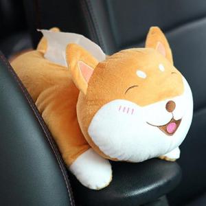 시바견 팔쿠션 휴지케이스