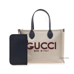 [구찌] 여성 로고 프린트 토트백 772176 FACUL 8573