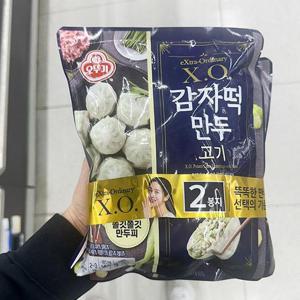 [에이알비티] 오뚜기 X.O 감자떡 고기만두 320g x 2개 P0037_0294