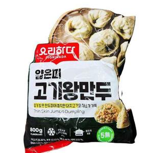 [에이알비티] 요리하다 얇은피 고기왕만두 800g x 1개 87373