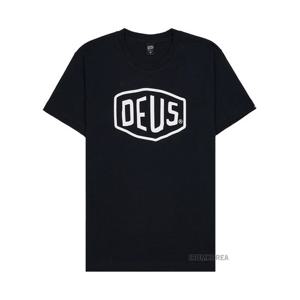 [데우스 엑스 마키나] 남성 쉴드 티셔츠 DMW41808E BLACK