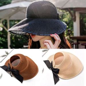 리본 썬캡 벙거지 프레아 밀짚모자 여름모자 버킷햇