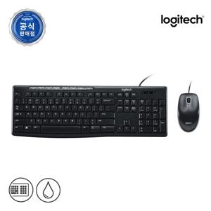 로지텍코리아 로지텍 MK200 New 콤보 유선 키보드 마우스 세트