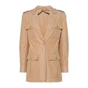 막스마라 밀리터리 인스파이어드 코튼 트렌치 코트 11021033600