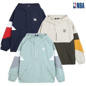 엔비에이PHI 76ers 나일론 배색 후드 아노락 N223JP143Z