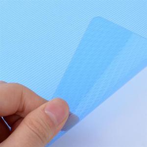 현대오피스 비닐커버 사선청색 0.5mm A4 제본표지