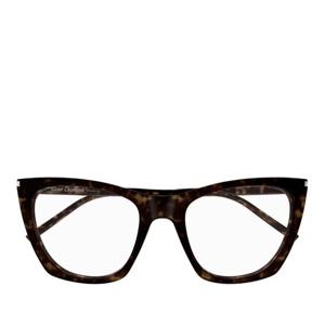 생로랑 캣아이 프레임 토르토이즈쉘 안경테 SL 214 KATE THIN O