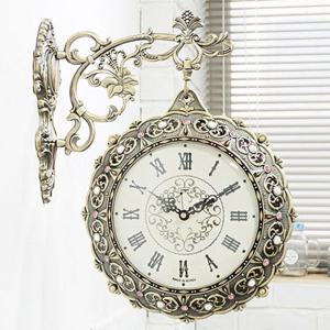 실크스마일 양면시계