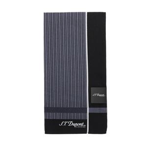 [에스티듀퐁(셔츠)]블랙 순 면 럭셔리 프린트 손수건 SE5SMA381006SBK