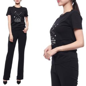 [메종마르지엘라] 22FW 여성 넘버 로고 반팔티셔츠 (S51GC0517_S22816_900_22F)