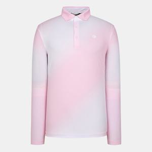 [레노마골프] 남성 컬러 블록 냉감 소매 카라 티셔츠 RMTYM2102-411