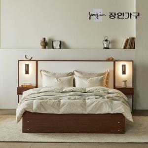 장인가구 밤비 호텔 통서랍 수납침대 Q+포켓 (높이 230)