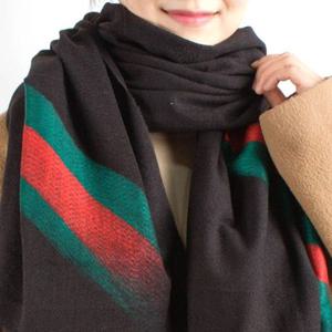 세레나 롱 머플러 여성 남성 커플 울 캐시미어 목도리