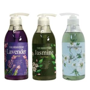 HS 더허브스토리 바디워시 500ml 샤워젤 바디클렌저