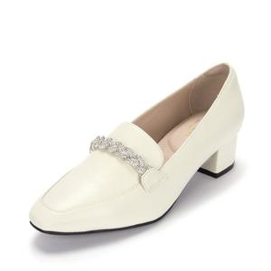 [무크]여성 세미 캐주얼 로퍼 422108 QQ 아이보리