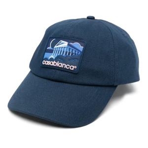 카사블랑카 그리크 템플 러버 캡 APS25HAT00203 NAVY