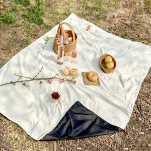 야외 아웃도어 피크닉 방수 방습 캔버스 매트 돗자리