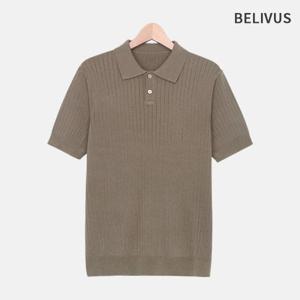 빌리버스 남자 반팔 니트 여름 티셔츠 BRE025