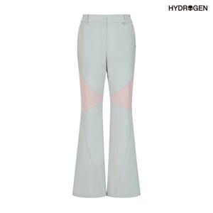 [하이드로겐] 여성 우븐스트레치 배색형 부츠컷팬츠 H21D2PT422_GY