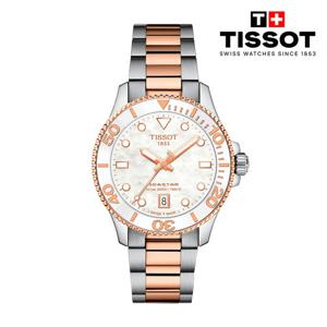 [티쏘][NEW] 씨스타 1000 쿼츠 36mm T120.210.22.111.00
