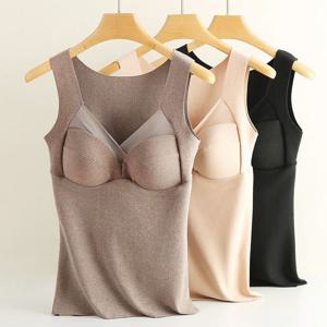 여성 기모 캡내장 시스루 보정 나시티 URD-172