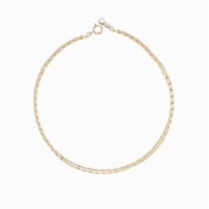 [로이드] 주문제작 트윙클 두줄 체인 14k 팔찌 (1.0mm) LWB23034G