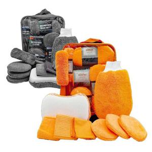 세차용품 9종 선물세트 스펀지 세차타월 광택 브러시