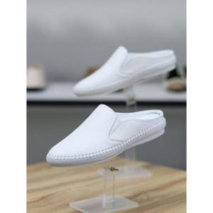 바이로쏘 세이브존06 소가죽 플랫  2cm 슬립온 뮬 (BY)25S124J47AG1