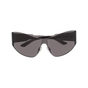 발렌시아가 실드 투명 프레임 선글라스 BB0257S001