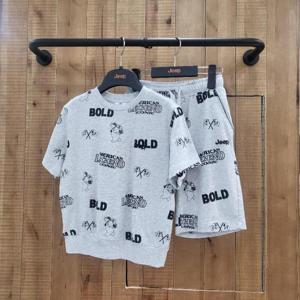 지프키즈 sh06 볼드 배낭곰 전판 반팔티+반바지 KQ2TSU225TPU925